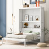 Murphy Wall Bed With Shelves, Space Saving Murphy Wall Bed With Shelves, Space Saving