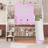 Loft Bed With House Shaped Frame And Tent Loft Bed With House Shaped Frame And Tent