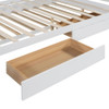 Storage Platform Bed, With 2 Big Drawers, Trundle Storage Platform Bed, With 2 Big Drawers, Trundle