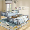 Solid Construction Bunk Bed & Ladder Solid Construction Bunk Bed & Ladder