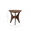 Triangle Table With Unique Design Triangle Table With Unique Design