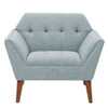 Modern Lounge Chair With Button Tufting Modern Lounge Chair With Button Tufting