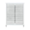 Brenda - Chest With Spacious Drawers - Gray