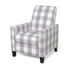 Wide Manual Club Recliner