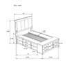 Emilia - 5 Piece Bedroom Set With Panel Headboard