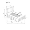 Emilia - 5 Piece Bedroom Set With Panel Headboard