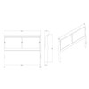 Charlston - 5 Piece Bedroom Set With LED Headboard