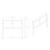 Charlston - 5 Piece Bedroom Set With LED Headboard