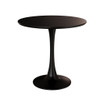 Mid-Century Round Dining Table With Pedestal Base For 2 - 4 People