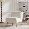 Upholstered Armless Accent Chair