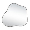 Cloud Shaped Metal Accent Wall Mirror - Black Cloud Shaped Metal Accent Wall Mirror - Black