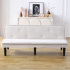 Versatile Corduroy Sofa Bed With Solid Wood Frame Versatile Corduroy Sofa Bed With Solid Wood Frame
