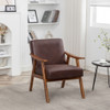 Accent Chair, Classic Mid Century Modern For Extra Seating
