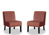 Reese - Mid-Century Modern Accent Chairs With Minimalist Design (Set of 2)