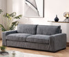 Luxe - Corduroy Sofa With Sleek Design, Spacious And Comfortable 3 Seater Couch Luxe - Corduroy Sofa With Sleek Design, Spacious And Comfortable 3 Seater Couch