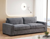 Luxe - Corduroy Sofa With Sleek Design, Spacious And Comfortable 3 Seater Couch Luxe - Corduroy Sofa With Sleek Design, Spacious And Comfortable 3 Seater Couch