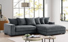 Luxe - Oversized 2 Piece Sectional Couches For Living Room, L Shaped Sofa With Chaise Luxe - Oversized 2 Piece Sectional Couches For Living Room, L Shaped Sofa With Chaise