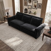 3 In 1 Convertible Sleeper Sofa With Nailhead Trim & Rolled Arm 3 In 1 Convertible Sleeper Sofa With Nailhead Trim & Rolled Arm