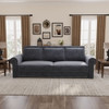 3 In 1 Convertible Sleeper Sofa With Nailhead Trim & Rolled Arm 3 In 1 Convertible Sleeper Sofa With Nailhead Trim & Rolled Arm