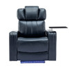 Power Recliner Theater Chair With Cooling Cup Holder, Bluetooth Speaker, LED Lights, USB Ports