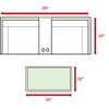 Comfortable Modern Patio Rattan Sectional Set With Cushions