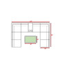 Comfortable Modern Patio Rattan Sectional Set With Cushions