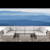 Outdoor Wicker Seating Group With Cushions