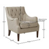 Qwen - Button Tufted Accent Chair Qwen - Button Tufted Accent Chair