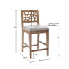 Counter Stool - Light Gray Counter Stool - Light Gray