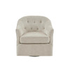 Calvin - Swivel Chair With 360 Degree Rotation - Beige Calvin - Swivel Chair With 360 Degree Rotation - Beige