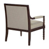 Philippe - Accent Arm Chair With Backrest - Beige / Brown Philippe - Accent Arm Chair With Backrest - Beige / Brown