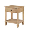 Victoria - Bedside Table With Drawer And Shelf Victoria - Bedside Table With Drawer And Shelf
