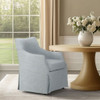 London - Upholstered Skirted Dining Arm Chair London - Upholstered Skirted Dining Arm Chair