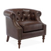Ophelia - Button Tufted Accent Chair - Brown Ophelia - Button Tufted Accent Chair - Brown