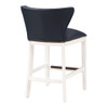 Macon - Counter Stool With Accents - Dark Blue Macon - Counter Stool With Accents - Dark Blue