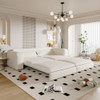 Sleeper Pull Out Sofa Bed, 3 In 1 Convertible Chaise Lounge