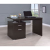 Contemporary Sleek Office Desk With 2 Drawers Contemporary Sleek Office Desk With 2 Drawers