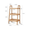 3 Tier Rack, Premium Storage Organizer - Natural 3 Tier Rack, Premium Storage Organizer - Natural