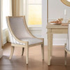 Upholstered Dining Chair With Nailhead Trim Upholstered Dining Chair With Nailhead Trim