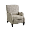 Hoffman - Push Back Recliner - Beige Multi Hoffman - Push Back Recliner - Beige Multi