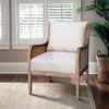 Lily Pond - Accent Chair With Removable Back Cushion - Beige / Natural Lily Pond - Accent Chair With Removable Back Cushion - Beige / Natural