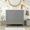 Traditional Bathroom Vanity Set With Soft Close Doors Traditional Bathroom Vanity Set With Soft Close Doors