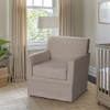 Timeless Slipcover Accent Armchair With Track Arm Silhouette Upholstered - Light Brown Timeless Slipcover Accent Armchair With Track Arm Silhouette Upholstered - Light Brown