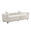 Modern 3 Seater Sofa With 2 Pillows Modern 3 Seater Sofa With 2 Pillows