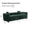 Modern 3 Seater Sofa With 2 Pillows Modern 3 Seater Sofa With 2 Pillows
