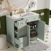 Bathroom Vanity With Sink, Soft Close Doors, Adjustable Shelves Bathroom Vanity With Sink, Soft Close Doors, Adjustable Shelves