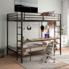 Ethan - Bunk Bed With Desk, Charging Station, Storage Shelves Ethan - Bunk Bed With Desk, Charging Station, Storage Shelves