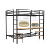 Ethan - Bunk Bed With Desk, Charging Station, Storage Shelves Ethan - Bunk Bed With Desk, Charging Station, Storage Shelves