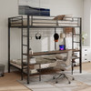 Ethan - Bunk Bed With Desk, Charging Station, Storage Shelves Ethan - Bunk Bed With Desk, Charging Station, Storage Shelves