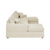 3 Piece Corduroy Double Chaise Sectional Sofa 3 Piece Corduroy Double Chaise Sectional Sofa